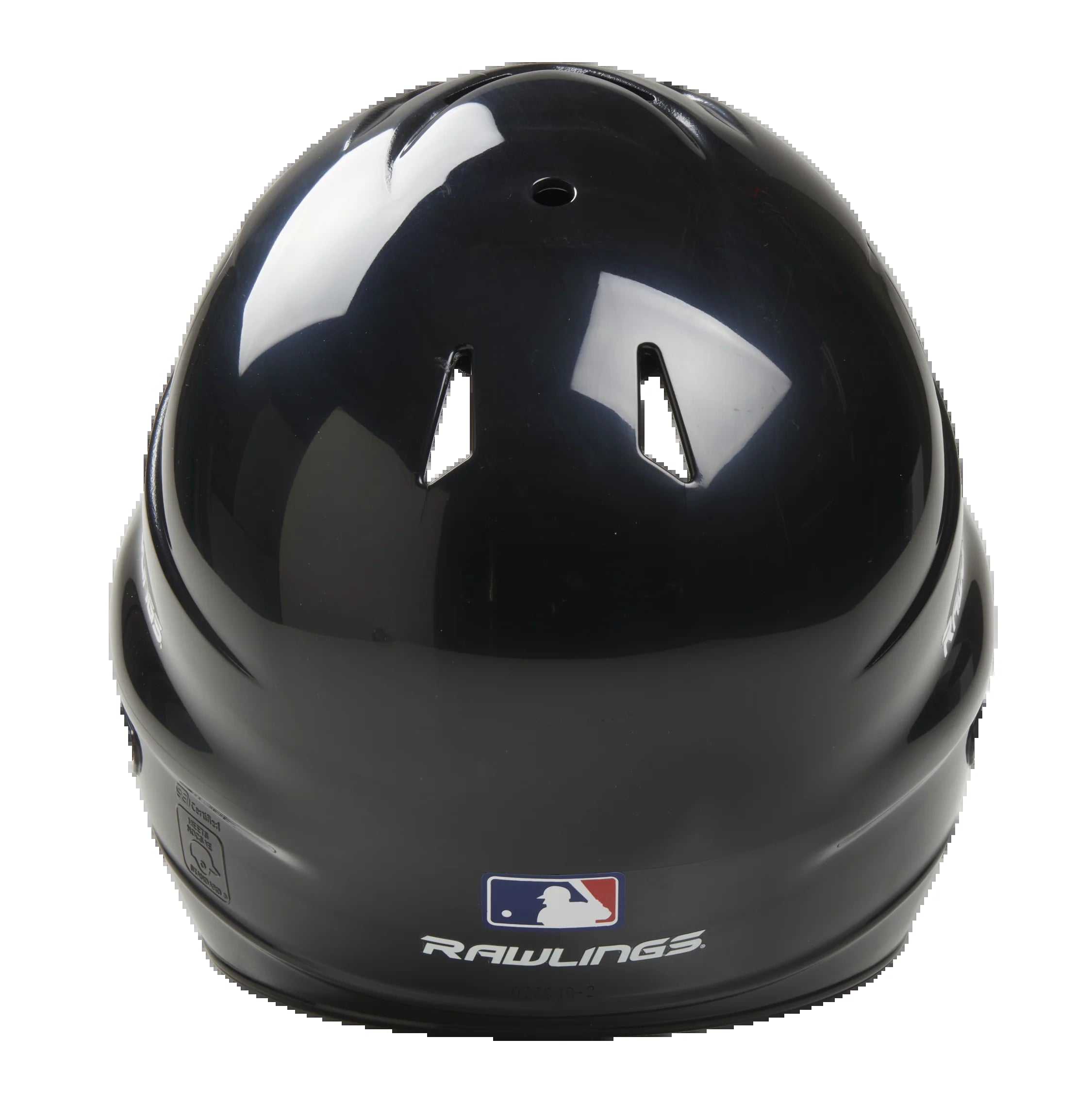 Vapor Molded Youth Batting Helmet with Face Guard, Black