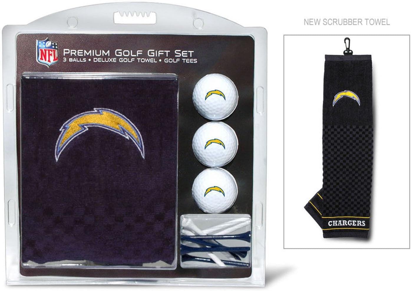 NFL Unisex-Adult NFL Embroidered Golf Towel - Gift Sets