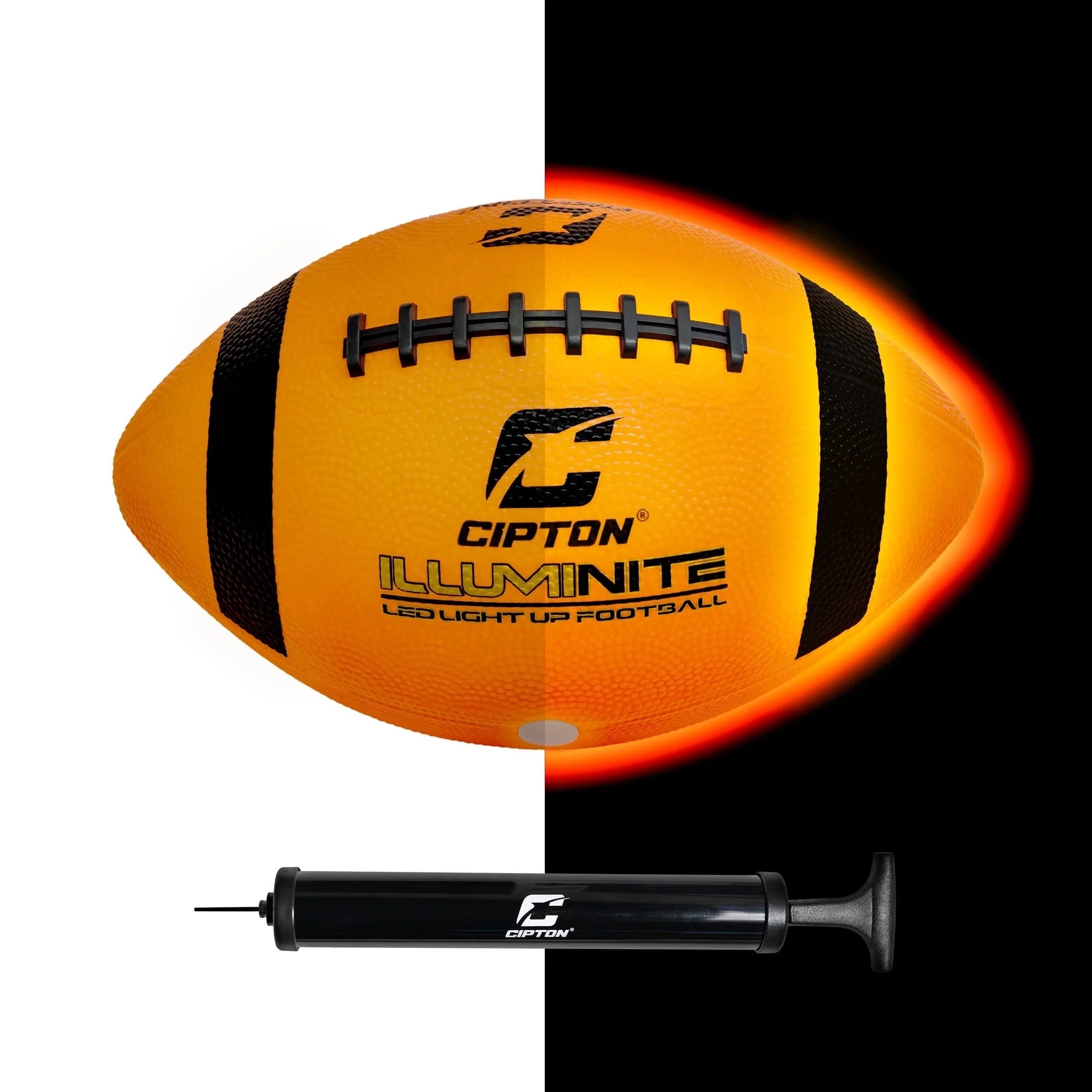 Football, LED Light up Football, Official Size Football, Great for Night Time Games, Perfect for Football Games and Flag Football, Kids Football, Great Gift