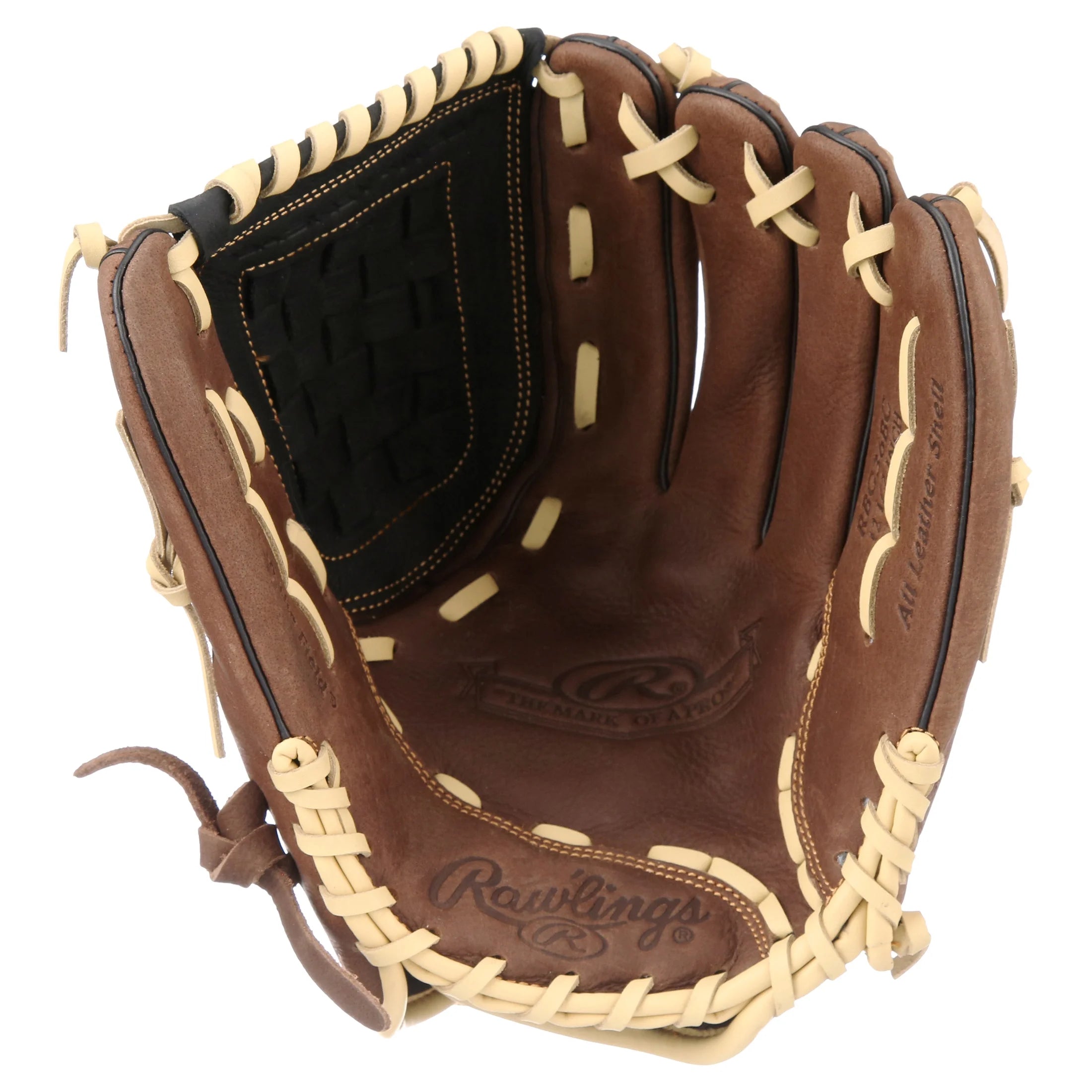 | 12.5" RBG36 Recreational Baseball & Softball Glove | All-Leather Shell | Right Hand Throw